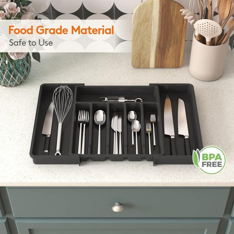 Lifewit Silverware Drawer Organizer - Image 73