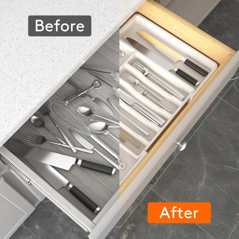 Lifewit Silverware Drawer Organizer - Image 89