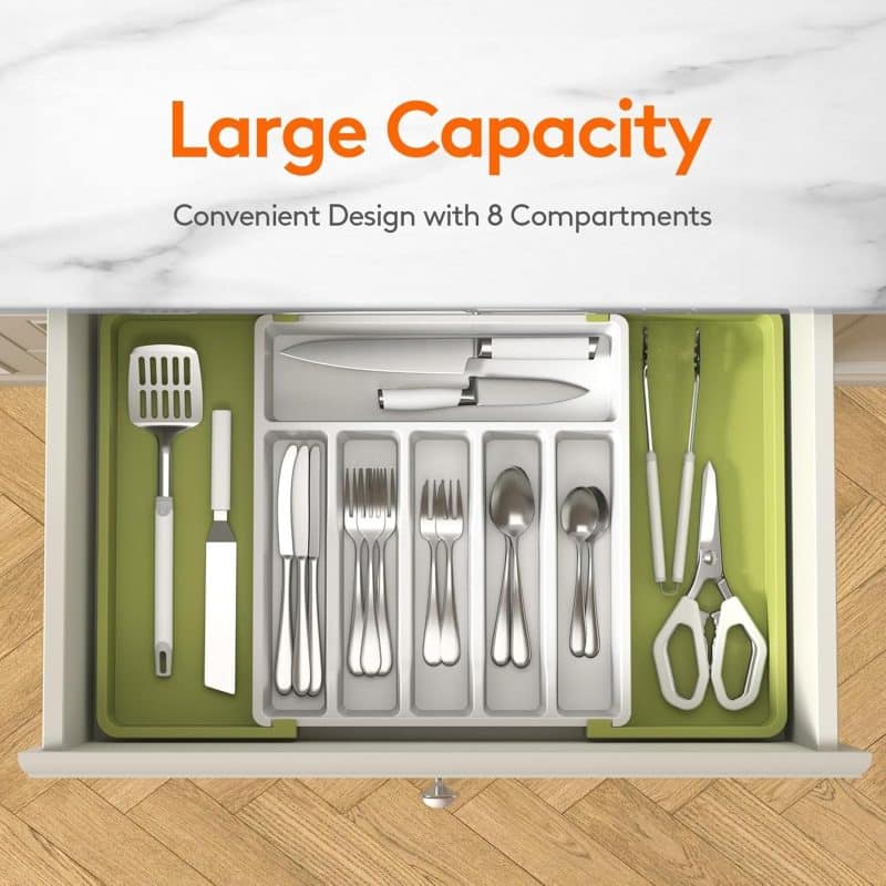 Lifewit Silverware Drawer Organizer - Image 94