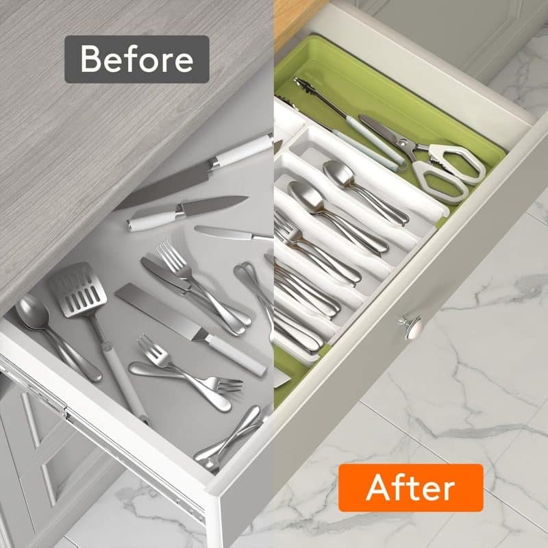 Lifewit Silverware Drawer Organizer - Image 98