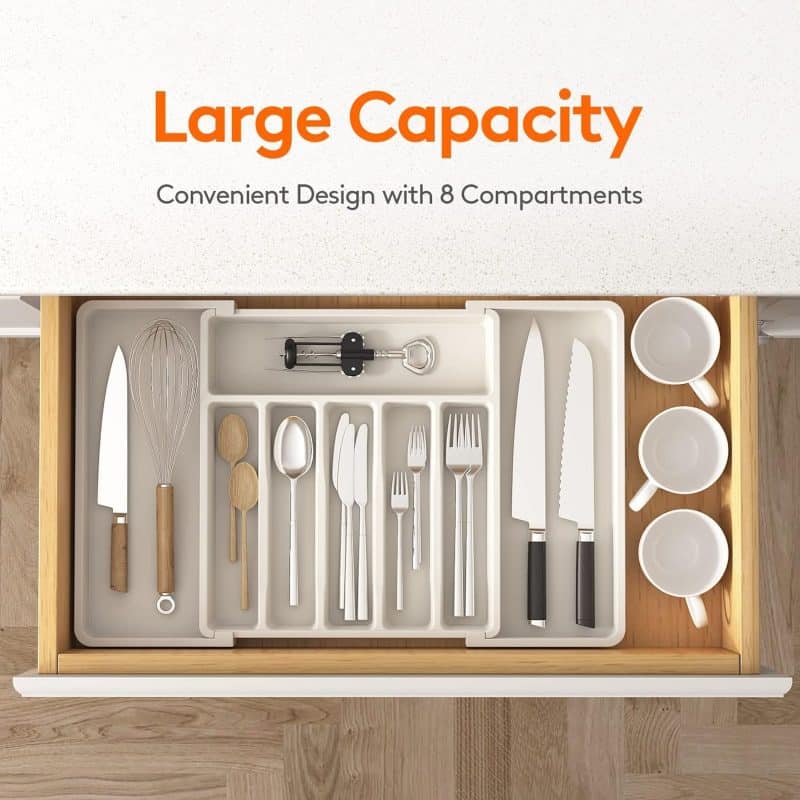 Lifewit Silverware Drawer Organizer - Image 103