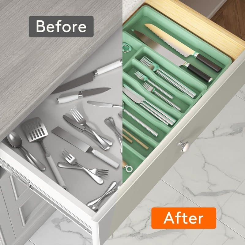 Lifewit Silverware Drawer Organizer - Image 115