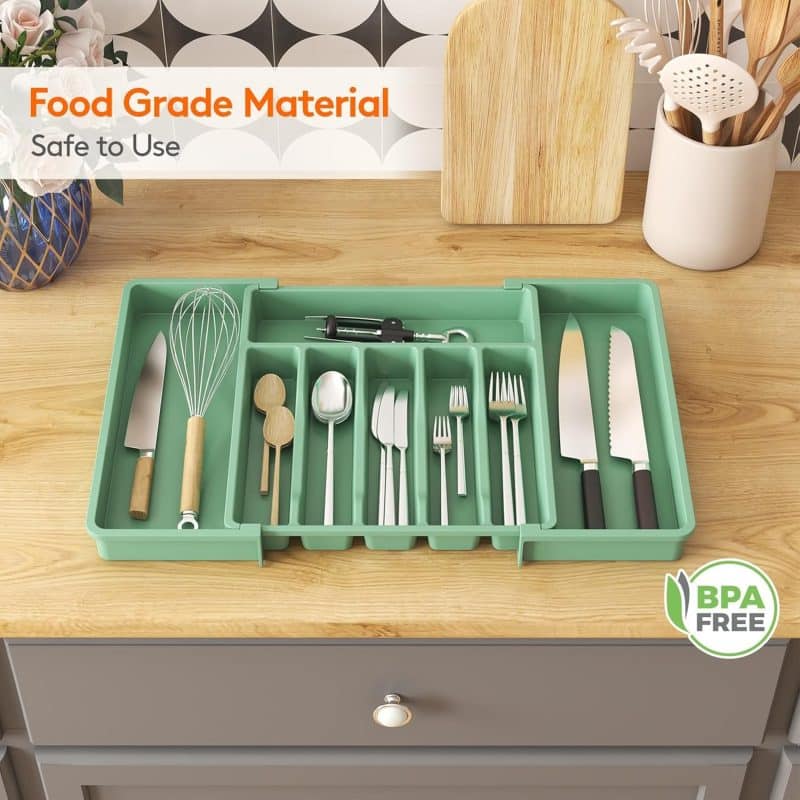 Lifewit Silverware Drawer Organizer - Image 117