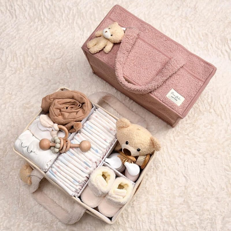 PeraBella Baby Diaper Caddy Organizer for Changing Table - Image 5