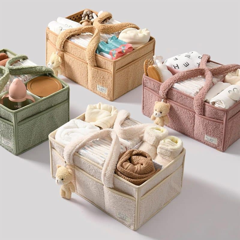 PeraBella Baby Diaper Caddy Organizer for Changing Table - Image 26