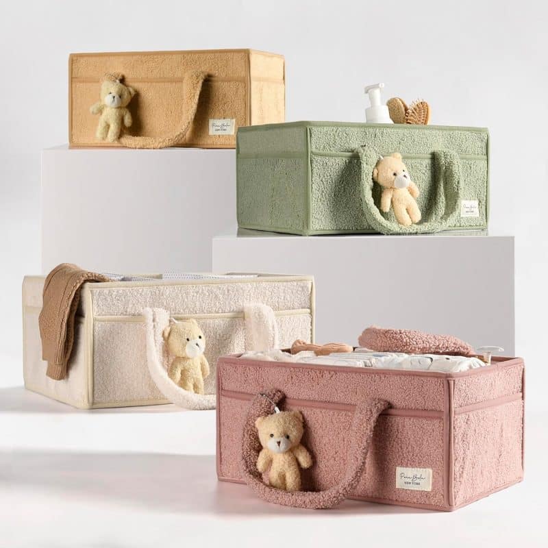 PeraBella Baby Diaper Caddy Organizer for Changing Table - Image 32