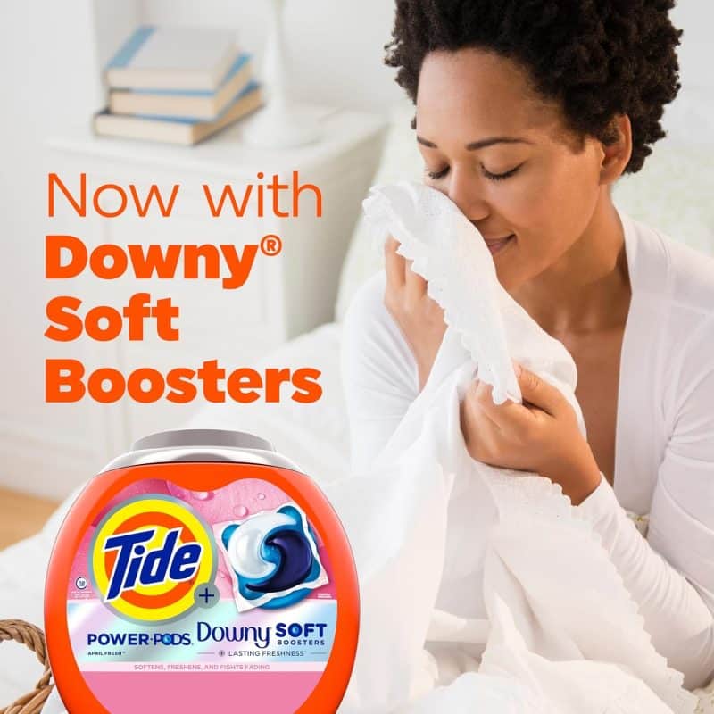 Tide Power PODs 2-in-1 Laundry Detergent Pods with Downy Soft Boosters - Image 5