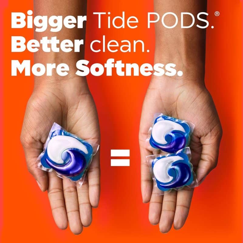 Tide Power PODs 2-in-1 Laundry Detergent Pods with Downy Soft Boosters - Image 8