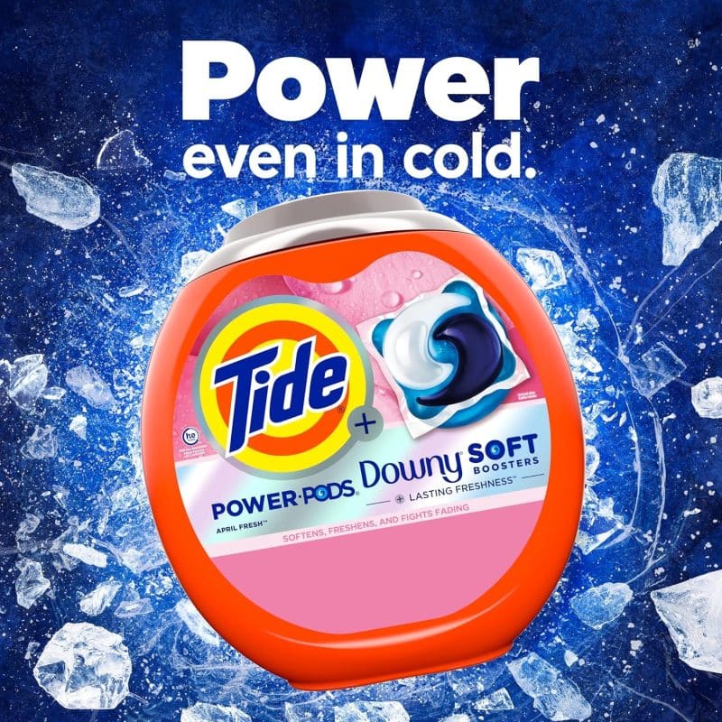 Tide Power PODs 2-in-1 Laundry Detergent Pods with Downy Soft Boosters - Image 10