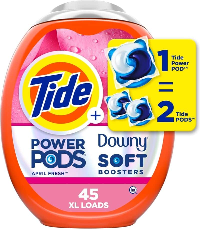 Tide Power PODs 2-in-1 Laundry Detergent Pods with Downy Soft Boosters - Image 15