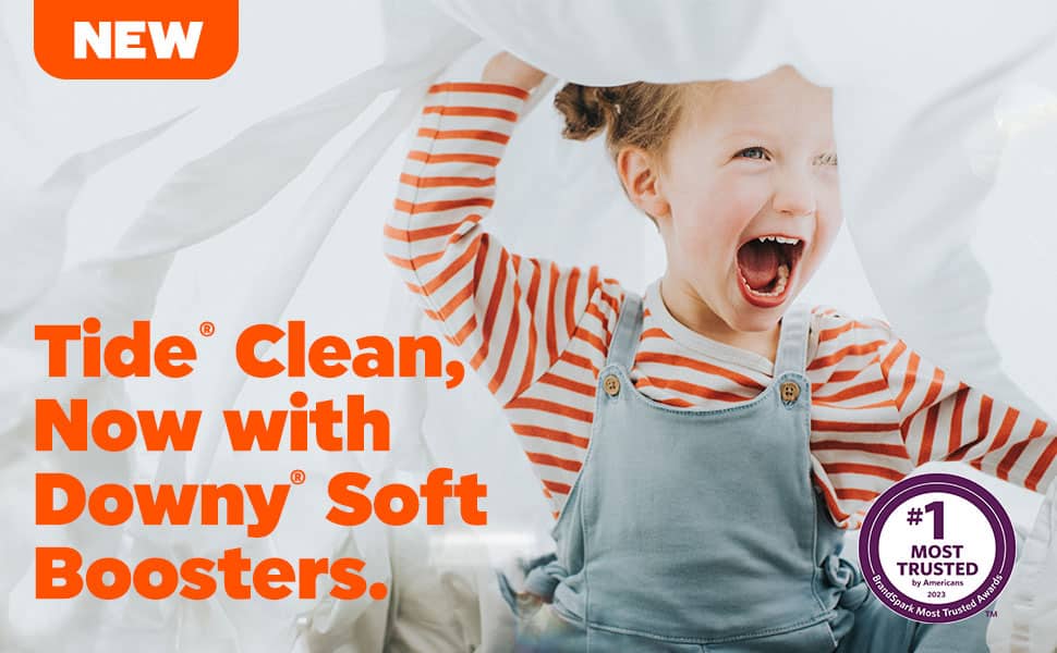 Tide Clean, Now with Downy Soft Boosters