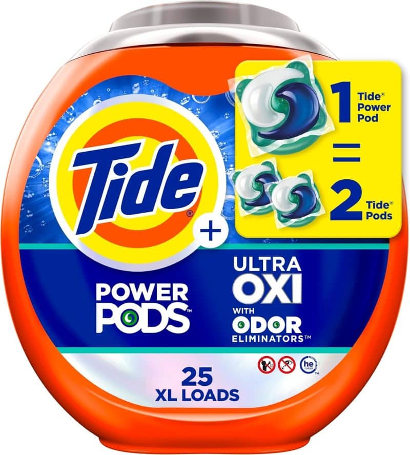 Tide Ultra OXI Power PODS with Odor Eliminators Laundry Detergent Pacs - Image 20