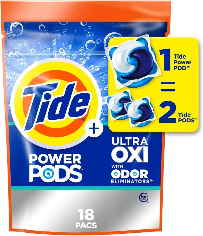 Tide Ultra OXI Power PODS with Odor Eliminators Laundry Detergent Pacs - Image 22