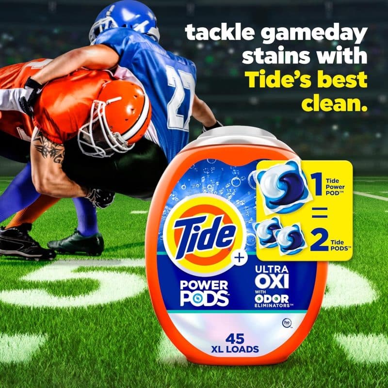 Tide Ultra OXI Power PODS with Odor Eliminators Laundry Detergent Pacs - Image 31