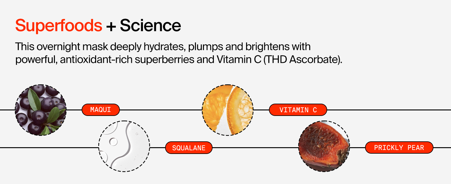 overnight face mask leave on face mask hydrating mask sheet mask vitamin c moisturizer face cream