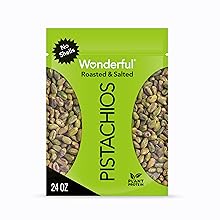 roasted and salted pistachios