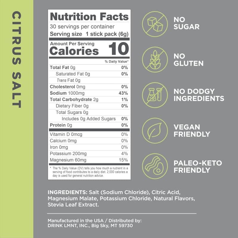 LMNT Zero Sugar Electrolytes - Image 2