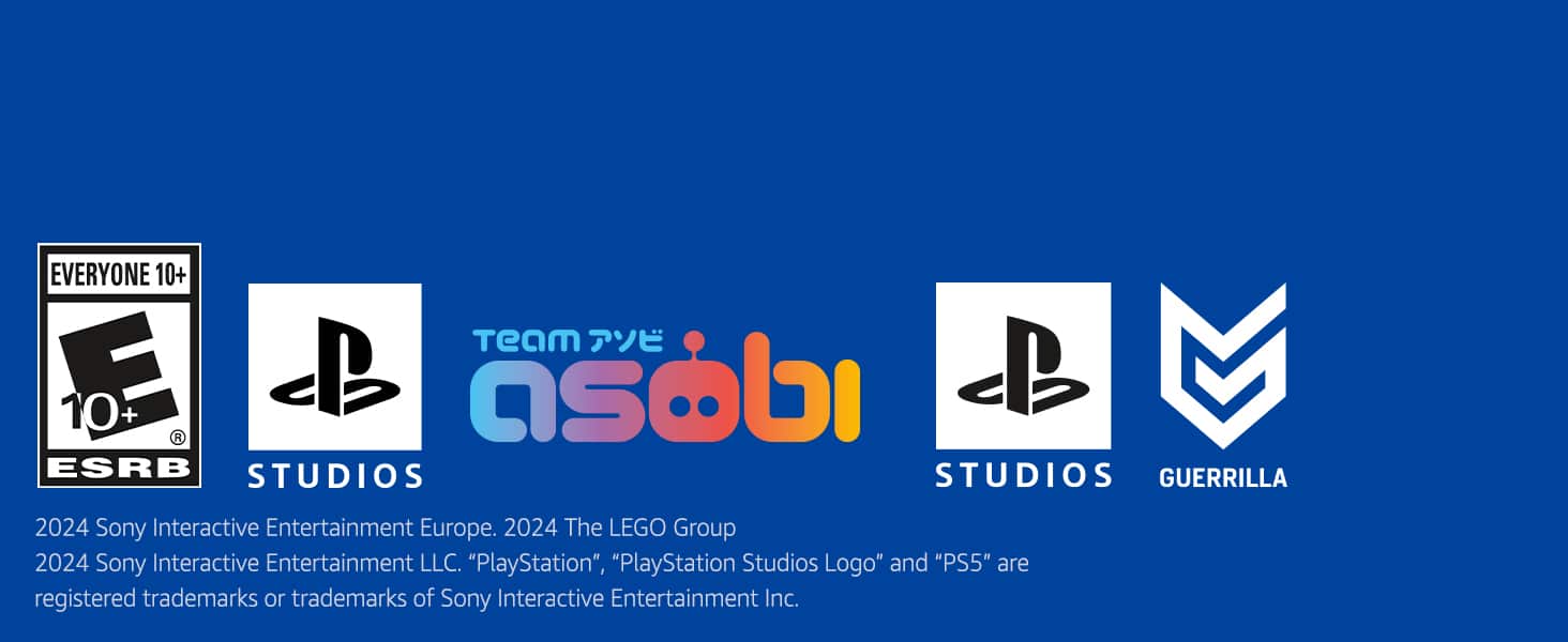 ESRB rated E 10+, logos and legal