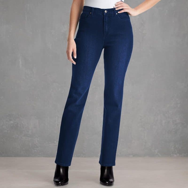 Gloria Vanderbilt Women's Amanda Classic High Rise Tapered Jeans (Plus Sizes) - Image 19