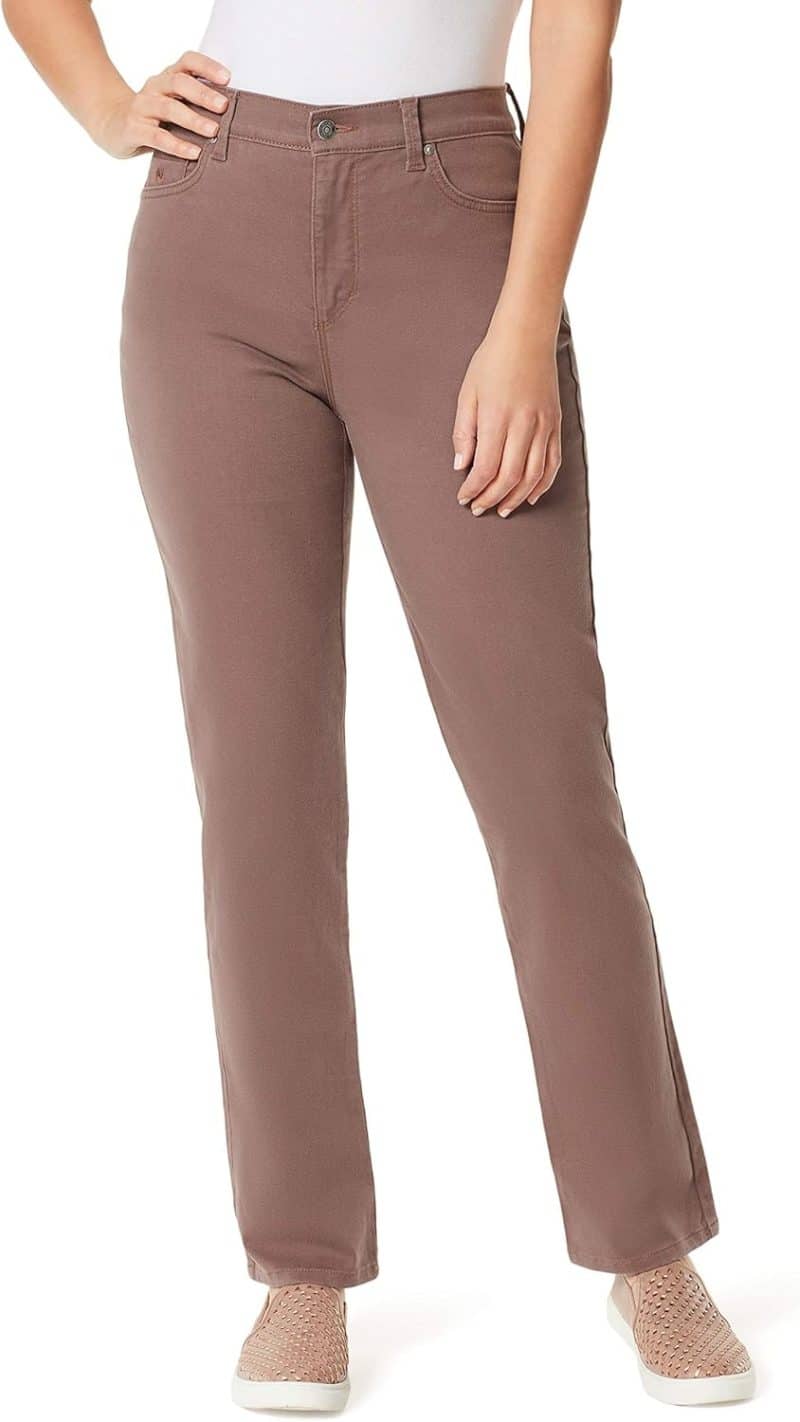 Gloria Vanderbilt Women's Amanda Classic High Rise Tapered Jeans (Plus Sizes) - Image 54