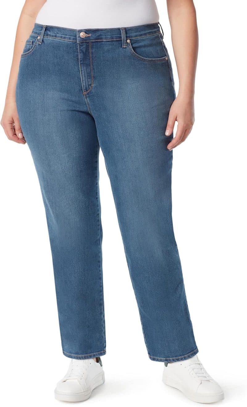 Gloria Vanderbilt Women's Amanda Classic High Rise Tapered Jeans (Plus Sizes) - Image 111