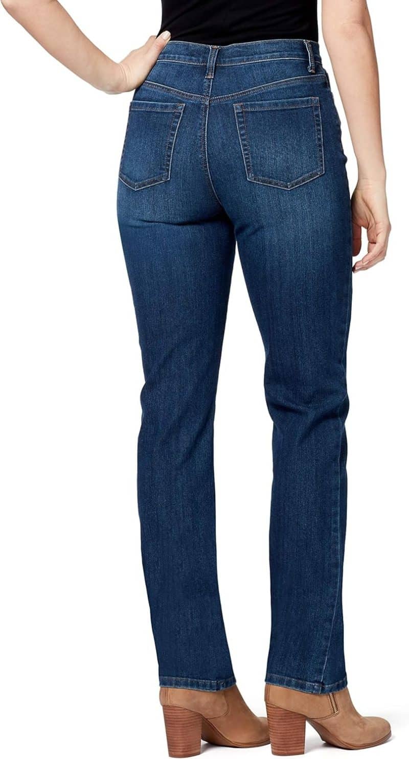 Gloria Vanderbilt Women's Amanda Classic High Rise Tapered Jeans - Image 3