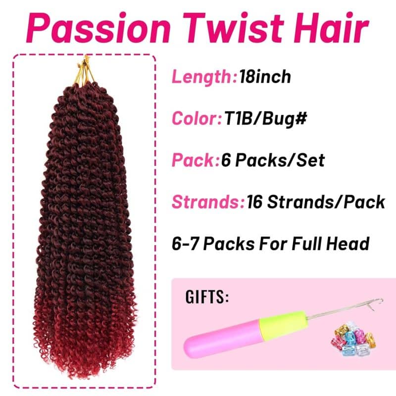 Dorsanee Passion Twist Hair - Image 206
