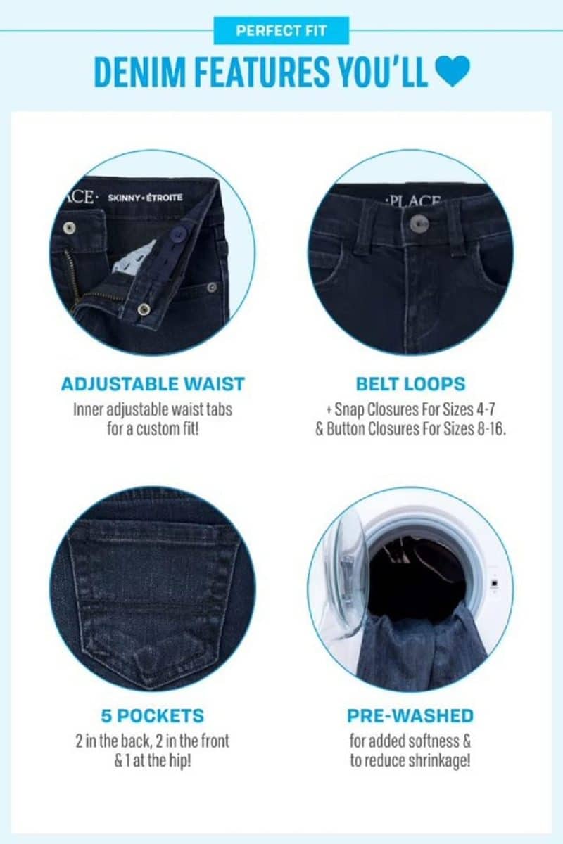 The Children's Place Girls' and Toddler Basic Skinny Jeans - Image 7