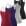 4 Pack - Black/Gray/Db/Wine Red