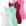 4 Pack - Rose Red/Wine Red/Green/White
