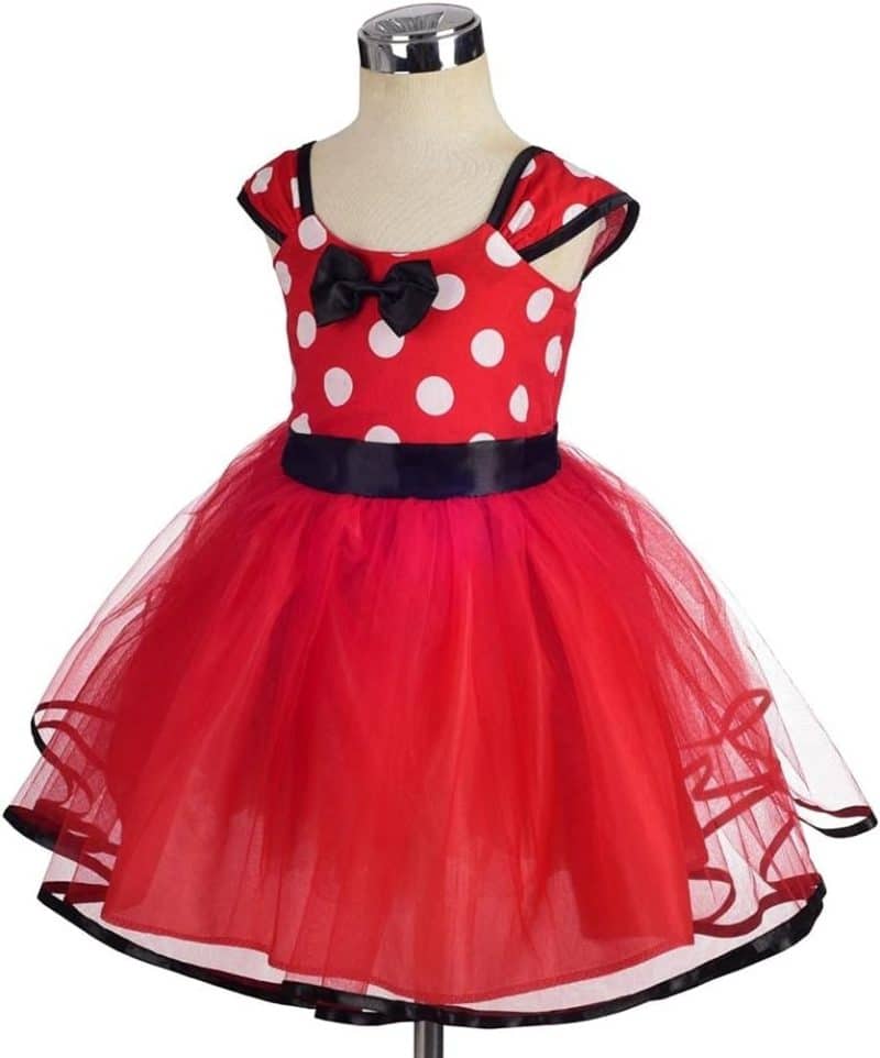 Dressy Daisy Baby Girl Polka Dots Fancy Dress Up Costume - Image 3
