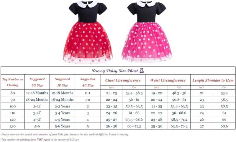 Dressy Daisy Baby Girl Polka Dots Fancy Dress Up Costume - Image 29
