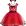 A - Red (Dress With Headband)
