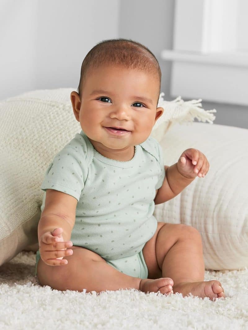 Simple Joys by Carter's baby Girls Short Sleeve Bodysuit (6 Pack) - Image 50