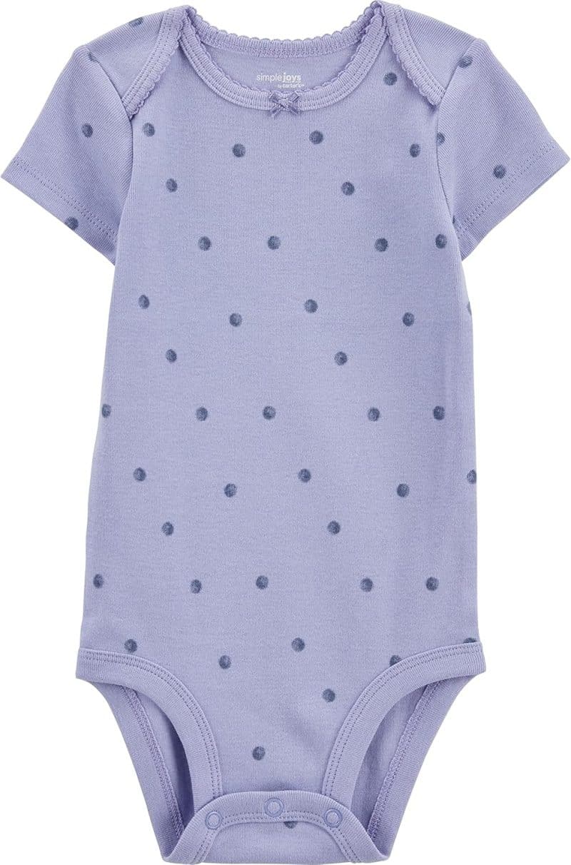 Simple Joys by Carter's baby Girls Short Sleeve Bodysuit (6 Pack) - Image 63