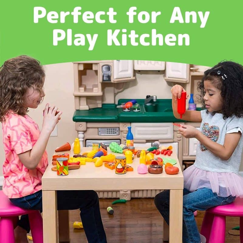 Jaxojoy Pretend Play Chef/Food Set - Image 6