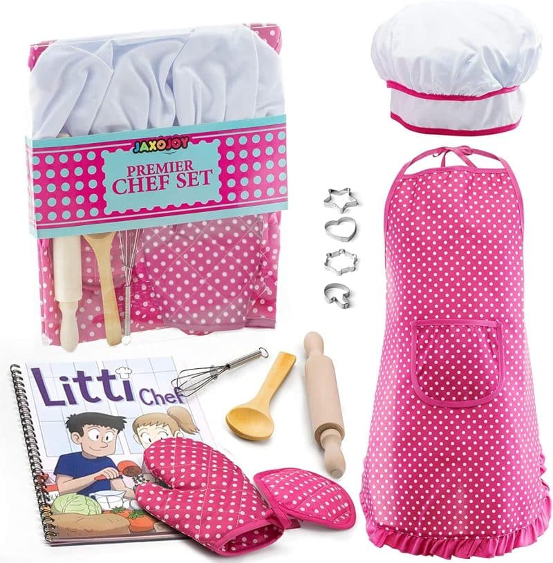 Jaxojoy Pretend Play Chef/Food Set - Image 9