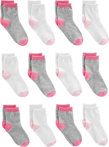 Simple Joys by Carter's Baby Socks (12-Pack)