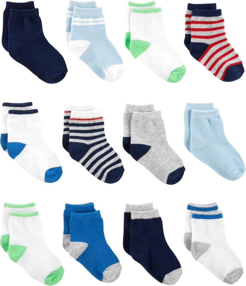Simple Joys by Carter's Baby Socks (12-Pack) - Image 20