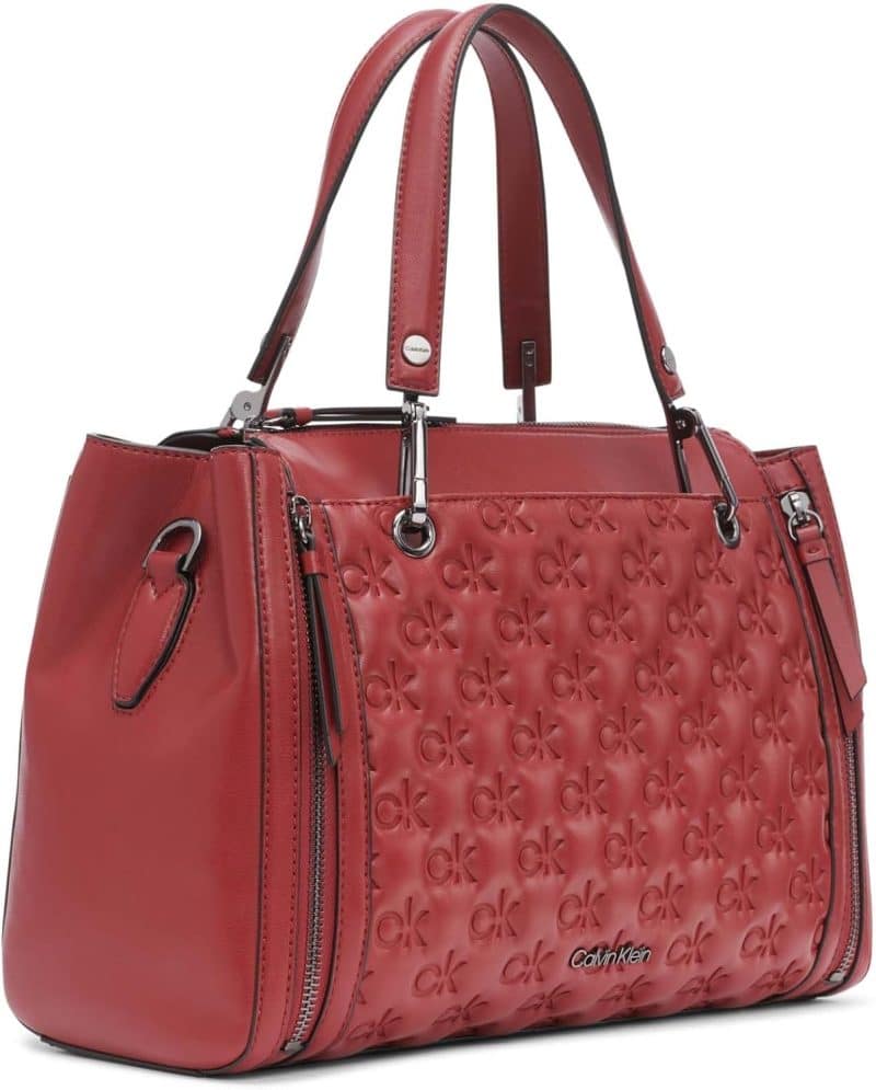 Calvin Klein Bubble Lamb Novelty Organization Satchel - Image 103