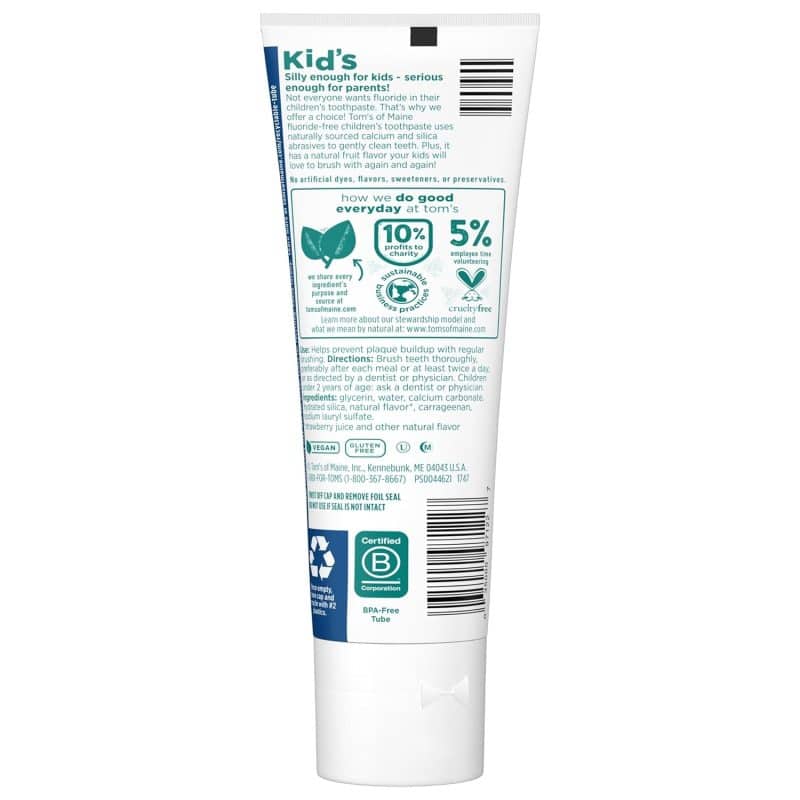 Tom's of Maine Children's Toothpaste - Image 9