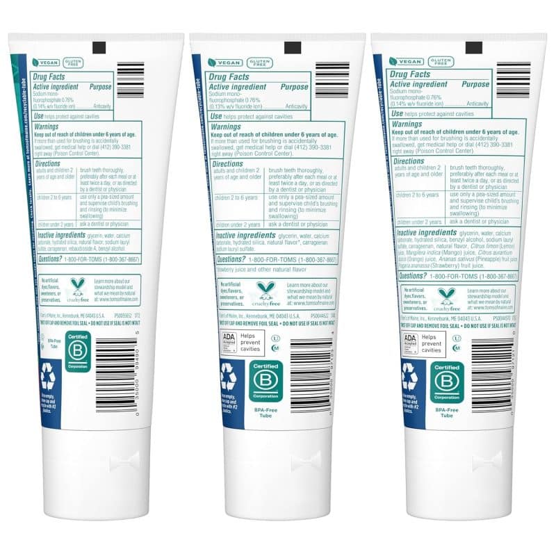 Tom's of Maine Children's Toothpaste - Image 24