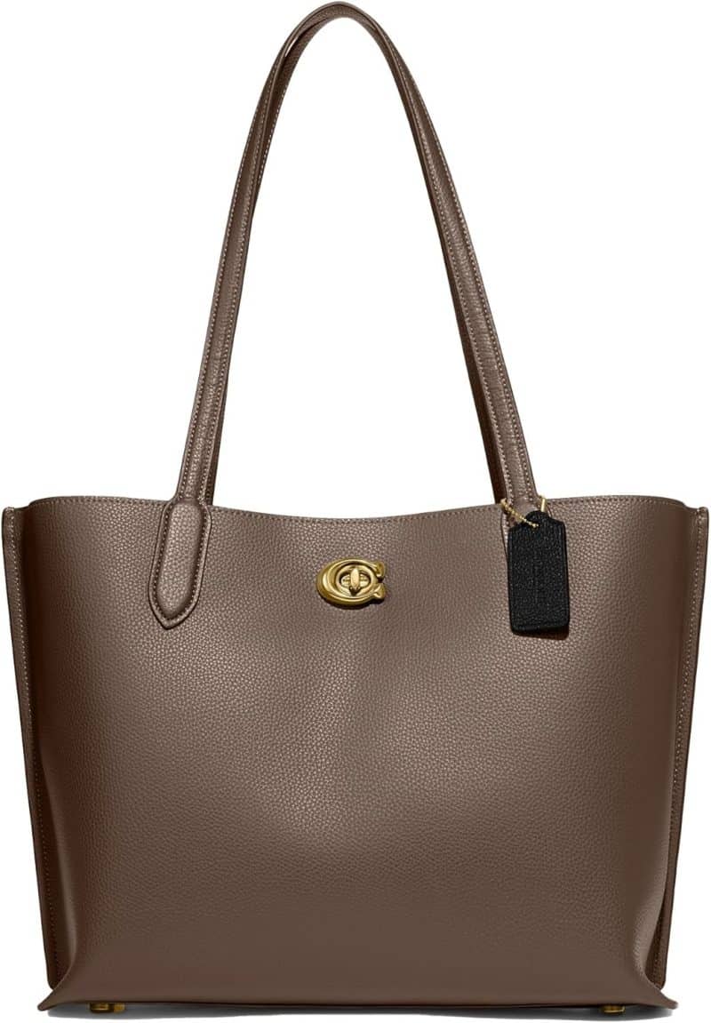 Coach Women's Polished Pebble Leather Willow Tote