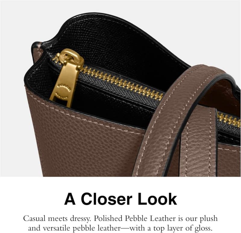 Coach Women's Polished Pebble Leather Willow Tote - Image 4