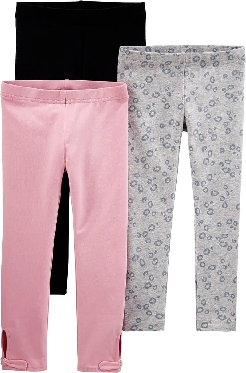 Simple Joys by Carter's Girls' Leggings (3-Pack) - Image 7