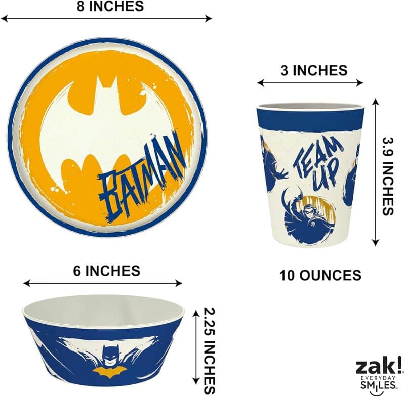 Zak Designs Kids Dinnerware Set - Image 85
