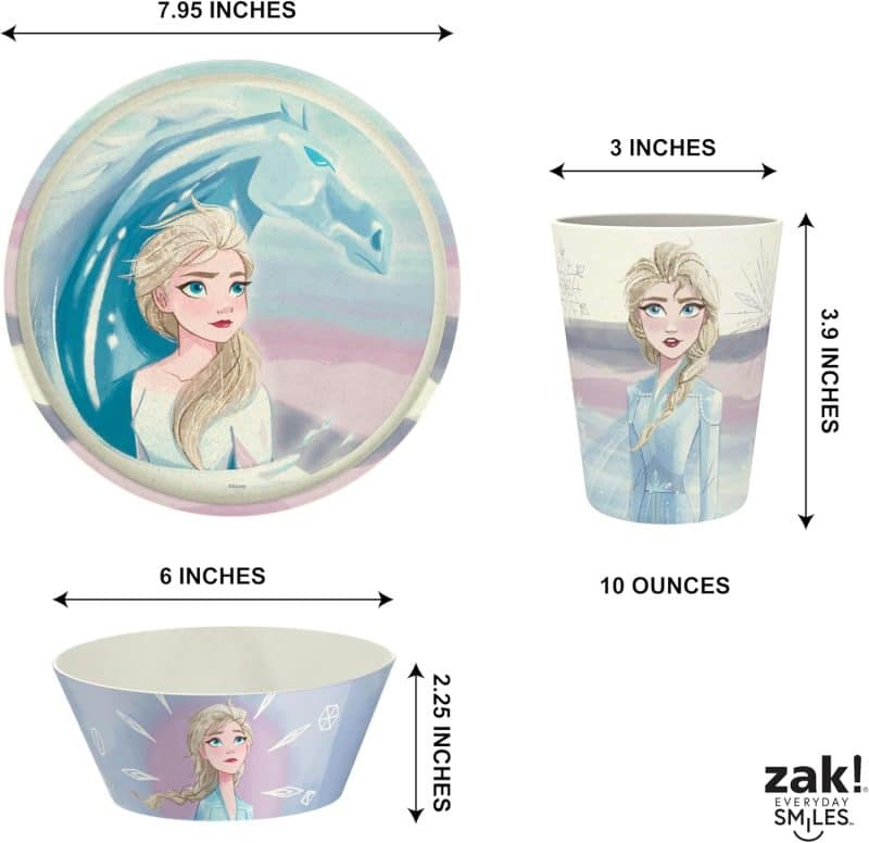 Zak Designs Kids Dinnerware Set - Image 96