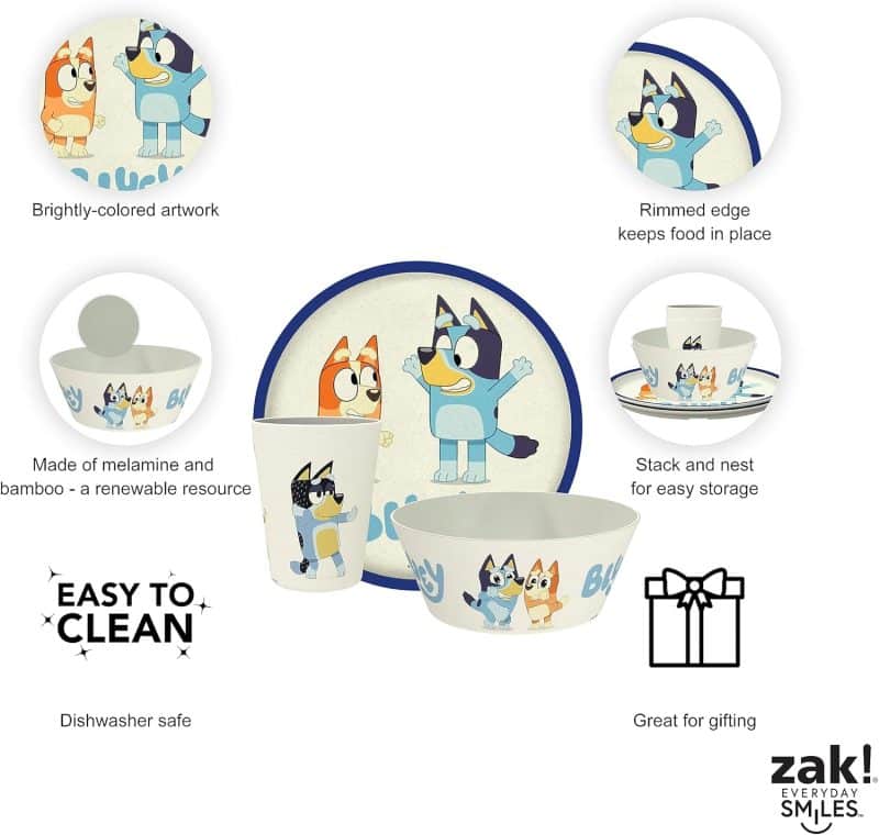Zak Designs Kids Dinnerware Set - Image 138