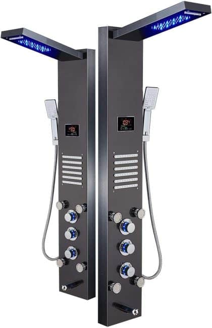 ELLO&ALLO LED Shower Panel Tower System