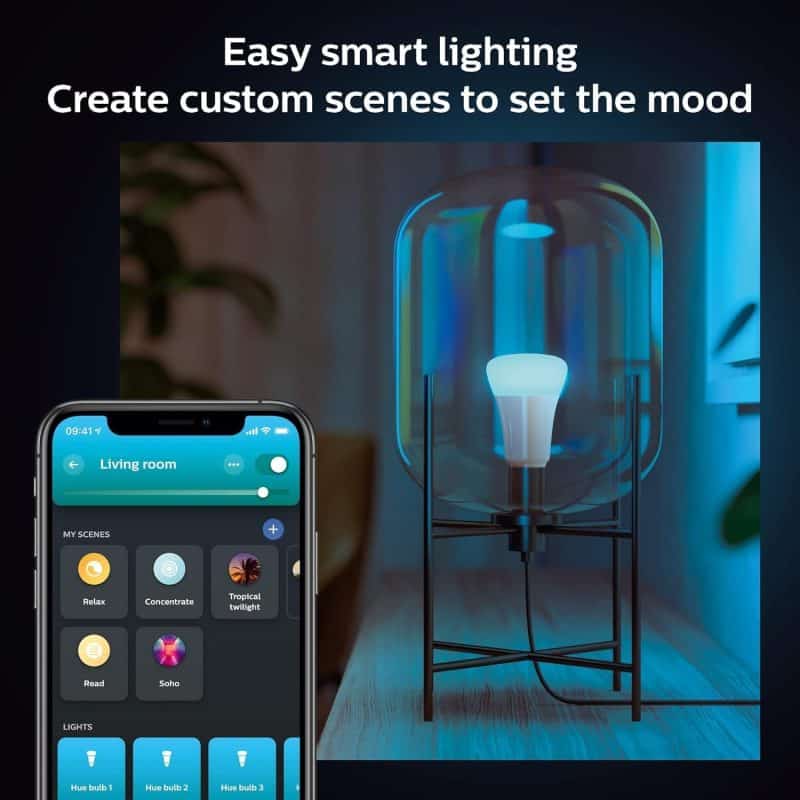 Philips Hue Smart 60W A19 LED Bulb - Image 5